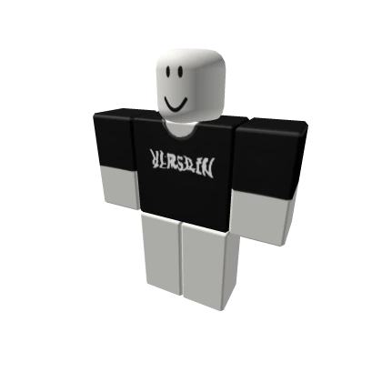 ROBLOX BLACK LOGO TEE